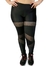 Calça Legging Ikat Evolution Plus Size - Preto