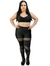 Top Fitness Oriental Plus Size - Preto - comprar online