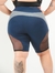 Bermuda Plus Size Fitness Running Evolution - Cinza e Marinho - loja online