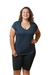 Imagem do Kit 3 T-shirt Feminina Plus Size Gola V