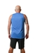 Regata Masculina Plus Size Fitness - Azul Royal na internet