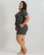 Conjunto Moletinho Cinza Plus Size - Shorts e T-Shirt na internet