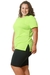 Conjunto T-shirt com Mulet e Bermuda Preta Plus Size - loja online