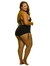 Shortinho Praia Plus Size - Preto na internet