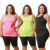 Kit 3 Regata Longa Fitness - Plus Size na internet