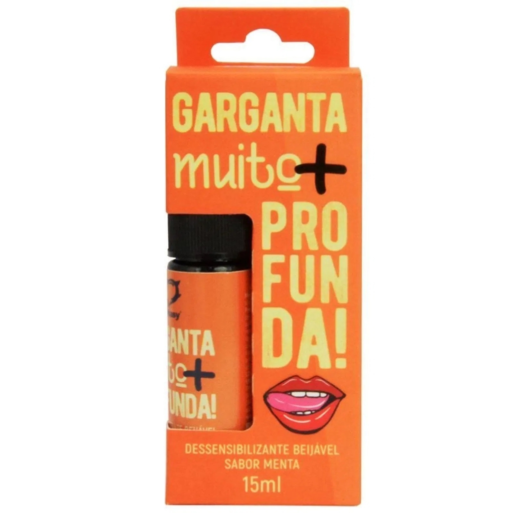 Anestésico Oral Em Spray Garganta Profunda 15ml Sexy Fantasy