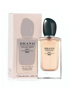 Brand Collection 063 - Inspiração: Giorgio Armani Si Tradicional - 25ml