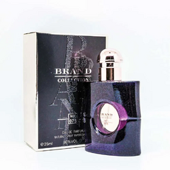 Brand Collection 075 - Inspiração YSL Black Opium Nuit Blanche - 25ml - comprar online