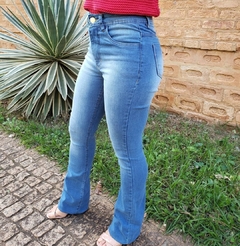 Calça semi flare on sale