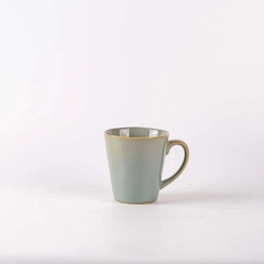 Jarro mug de porcelana Green Stone- Set x 4