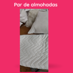 Par de almohada estandar funda con cierre - comprar en línea