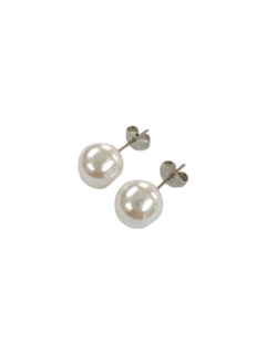 Aros perla 10mm acero quirúrgico - comprar online