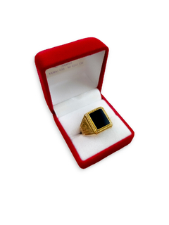 Anillo de oro con onix para hombre de Fasano Joyeros