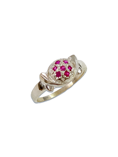 Anillo frutilla de plata