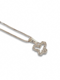 Conjunto de plata Butterfly - comprar online