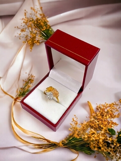 Anillo flor de oro Fasano Joyeros