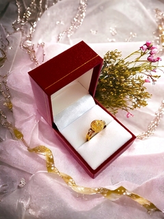 Anillo de oro San Benito