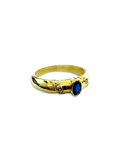 Anillo de compromiso de oro