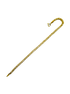 Pulsera de oro amarillo unisex