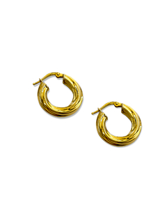 Aros argolla cubanitos de oro 18 kilates para mujer en Fasano Joyeros.  Somos la joyería más antigua de Rosario, con casi 100 años en el rubro nos especializamos en la venta y compra de alhajas de oro. Fabricamos alianzas y hacemos arreglos y composturas.