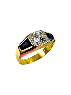 Anillo de oro 18 quilates para mujer de Fasano Joyeros, la joyería más antigua de Rosario.