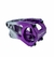 Mesa Suporte de Guidão Aluminio CNC 45mm X 31.8mm Bicolor Roxo/ Prata Freeride Downhill