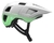 Capacete Ciclismo Lazer Finch Kinetcore Com Viseira Cor Branco Fosco Verde Tamanho Único(50-56cm) - - loja online