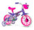 Bicicleta aro 12 Infantil Nathor Violet Feminina