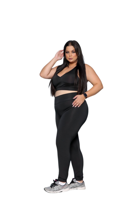 Calça ginastica 2024 plus size