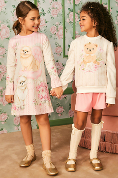 Vestido Infanti Cachorrinhos - comprar online