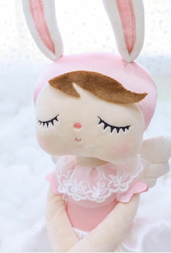 Boneca Angela Anjinho Rosa - comprar online