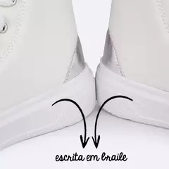 Tenis Pampili Make Up Branco com Prata na internet