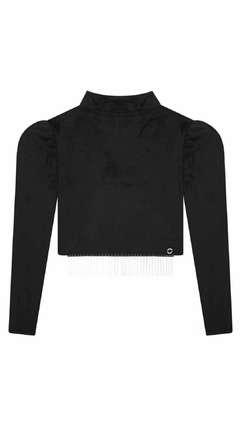 Blusa Vic&Vicky Cropped Veludo - comprar online