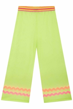 Calça Kukiê Tela Fashion Verde - Amora