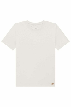 Camiseta Lucboo Meia Malha Off White