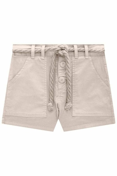 Short Vic&Vicky com Amarração Off White na internet