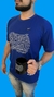 Camiseta "Em campo pela saúde pública" Azul - comprar online
