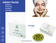 Kit Navideño Skincare completo - serum facial, crema facial, jabón facial y polvo de espirulina para mascarilla - HADOSBIOTEC