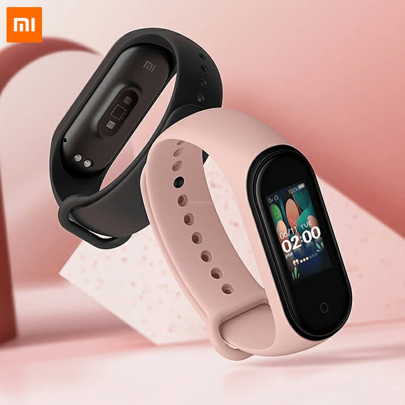 MI Band 4 Xiaomi pulseira Inteligente tela colorida