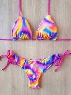 Conjunto Cortininha Tie Dye