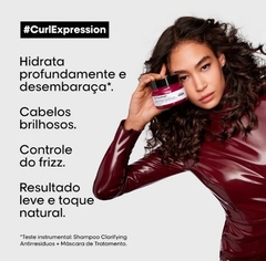 Kit Shampoo 300 ml + Máscara 250ml Curl Expression Loreal Professionnel Cachos Perfeito - loja online