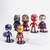 Bonecos Brinquedos Marvel Herói / DC - Super Man, Homem de Ferro, Homem Aranha, Capitão América, Pantera negra... II GameRetrô