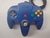 Controle N64 Original Azul - Não funcional - Para Reparo