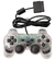Imagem do Controle PS2 Transparente Doubleshock 2 c/Fio Analógico & Vibração - AT002