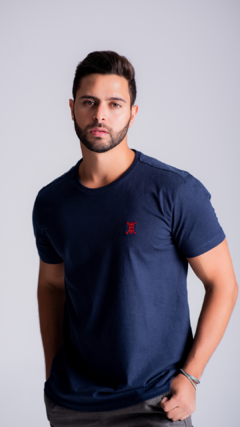 CAMISETA ESSENTIAL | COMFORT - AZUL MARINHO