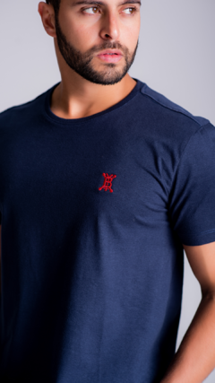 CAMISETA ESSENTIAL | COMFORT - AZUL MARINHO - comprar online