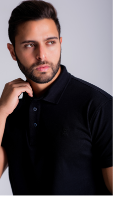 CAMISA GOLA POLO | PRETA - comprar online