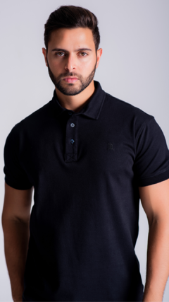 CAMISA GOLA POLO | PRETA