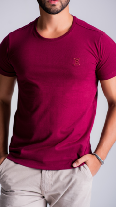 CAMISETA ESSENTIAL | COMFORT - BORDO na internet