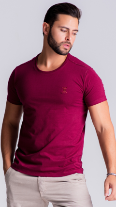 CAMISETA ESSENTIAL | COMFORT - BORDO - Berpairy